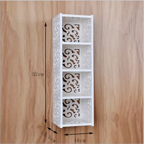Online Shop Large Ikea Style Floating Wall Shelves 4 Cube Shabby
