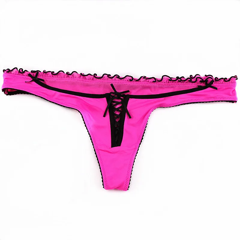 Buy 1PCS Beautiful Women Sexy Lace Thongs Underwear