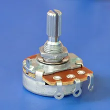 100 шт./лот) B 10 K Ом 1/2 Вт 24 мм углеродный потенциометр, горшки