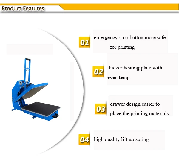 38x38 см 15x1" Автоматический футболка печать с выдвижным ящиком на полиэфирная ткань для теплообмена Пресс машина NO. HP3804D