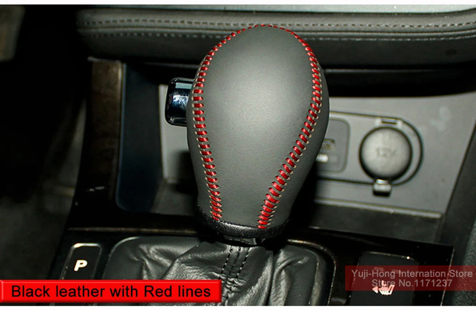 Yuji-Hong автомобильный чехол Для Киа К5 2011-2012 автоматический рычаг переключения передач из натуральной кожи прошитый вручную чехол
