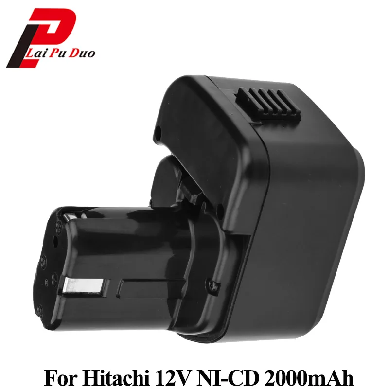 

2.0Ah 12V NI-CD power tool replacement battery for Hitachi :EB1212S,DB12DM2,EB1214L,DS10DVA,EB1220BL,DH15D2,EB1233X