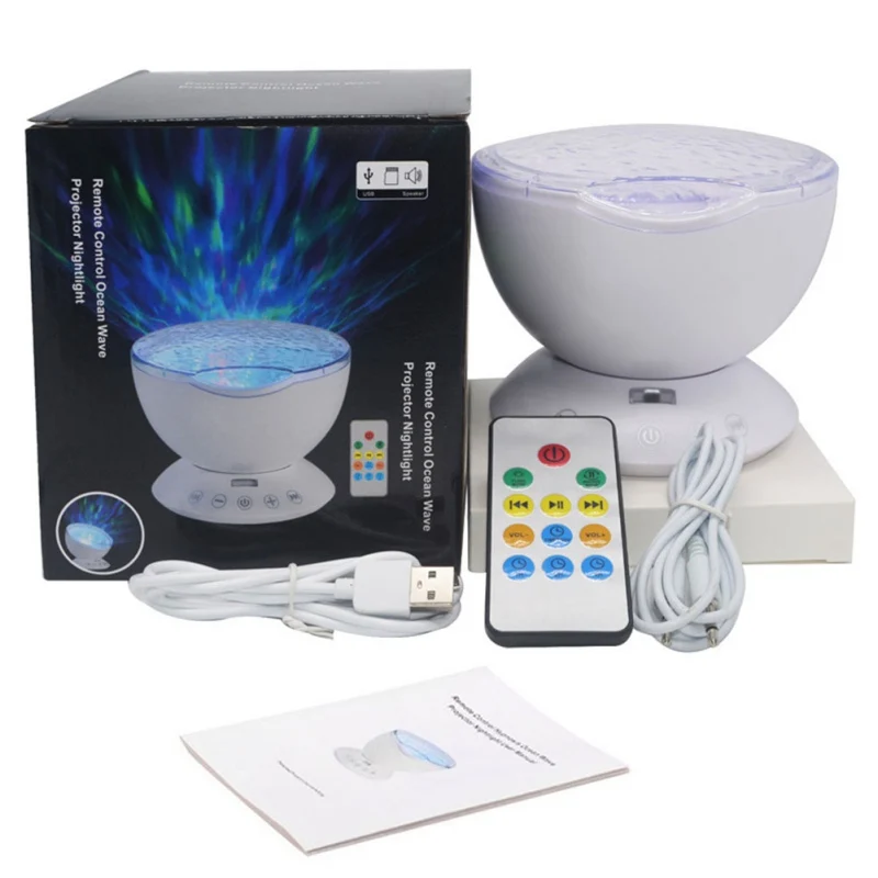 

Alarm clock Remote Control Star Sky Aurora LED Night Light Projector Cosmos Star Illusion Night Light