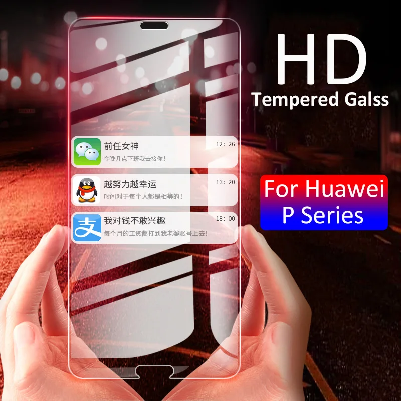 2pcs/Lot 9H Tempered Glass For Huawei P30 P20 Pro P10 P9 P8 Lite Plus 2017 2015 Explosion Proof Screen Protector Protective Film | Мобильные