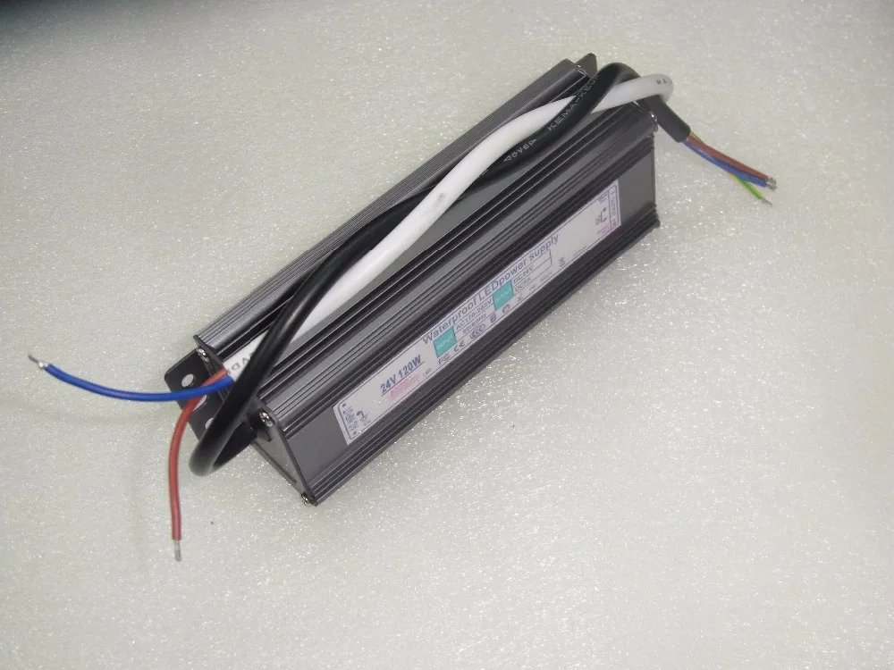 120 W IP65 Водонепроницаемый светодиодный коммутации Питание 12 V 24 V светодиодный драйвер адаптер 10A 5A подводный подземных 110 V 220 V CE