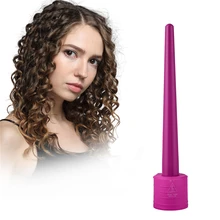 Профессиональные щипцы для завивки волос ультра-тонкие щипцы для завивки волос для влажного и Сухого использования керамические бочки 9~ 18 мм 45