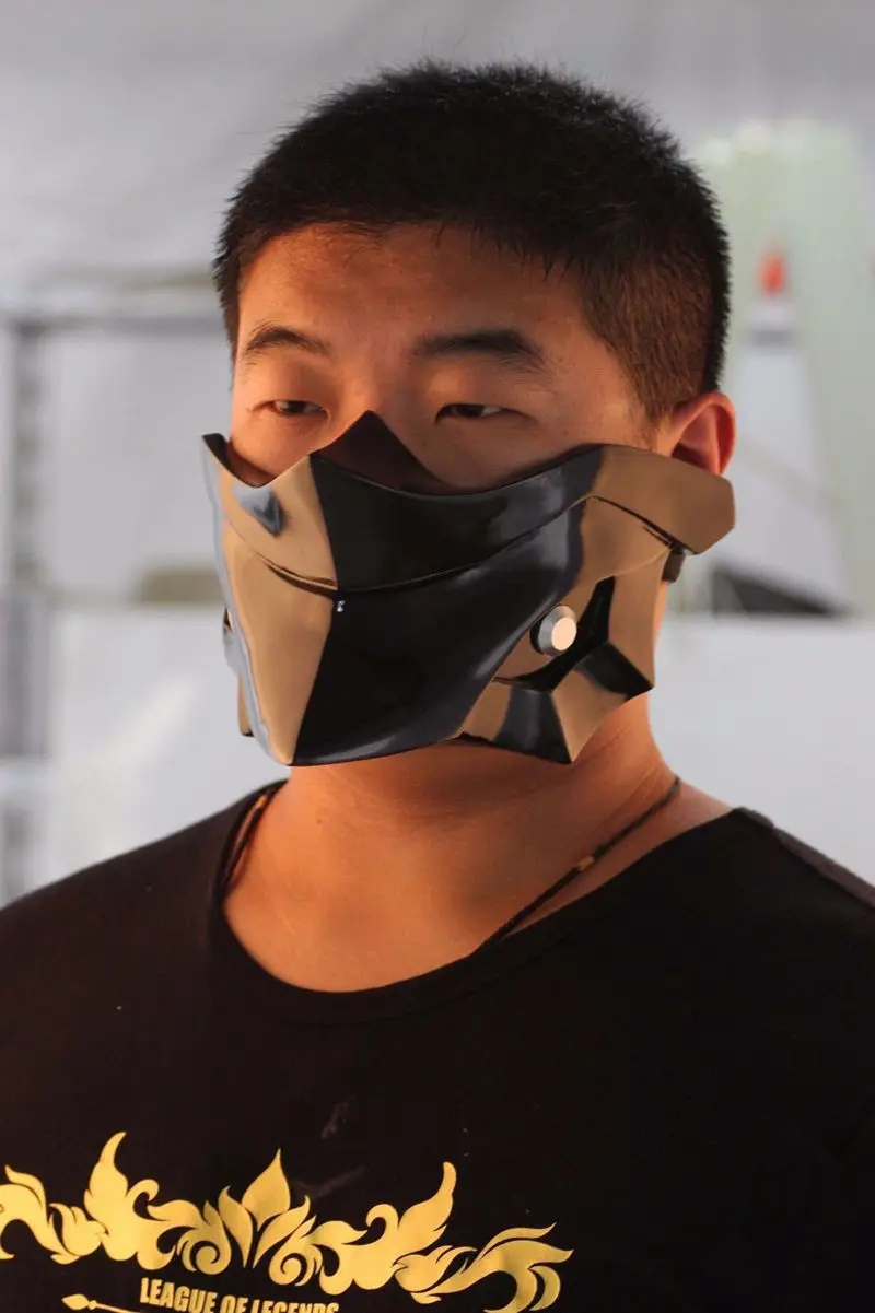 Аниме Токийский Гуль киришима аято черная маска FRP смола косплей реквизит коллекционные аксессуары для вечеринки в стиле Хэллоуин подарок для мужчин маски