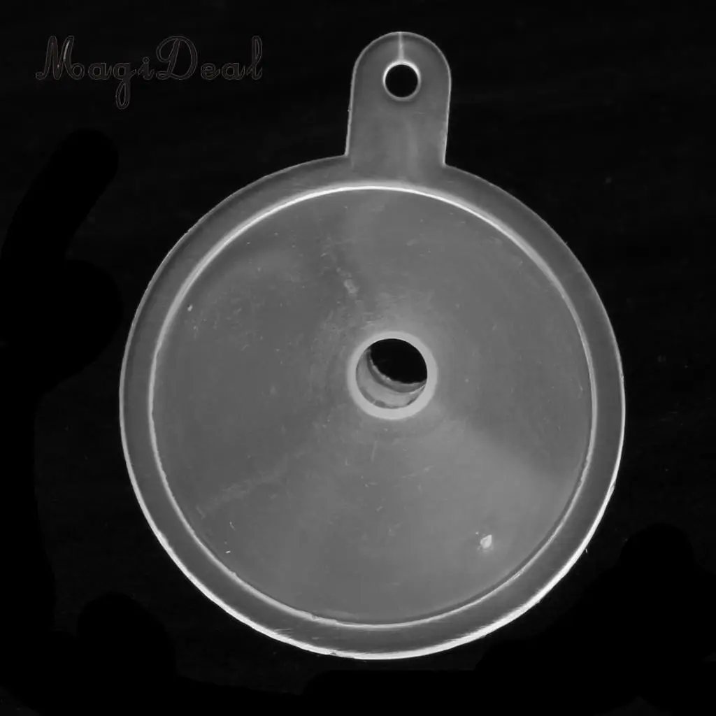 Bulk Lot of 50pcs Transparent Plastic Mini Funnels For Filling Small Essential Oils Bottle Container Flask Funnel