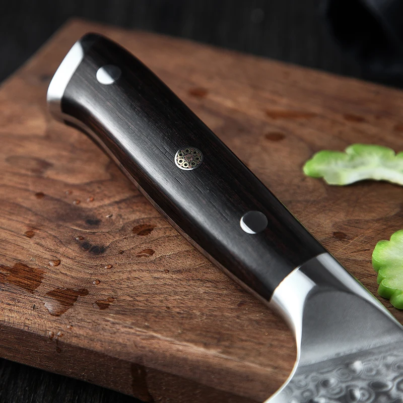 XINZUO 4PCS Kitchen Knife Set Damascus Steel Kitchen Knives Set Stainless Steel Chef Meat Cleaver K - 33020341886