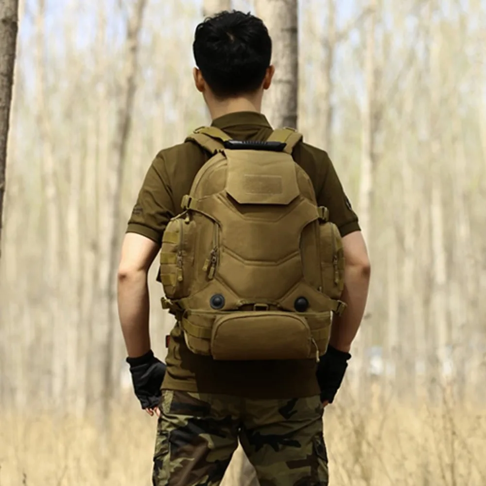 40L многофункциональный мужской женский открытый военный Молл тактический рюкзак походный рюкзак Кемпинг водоотталкивающие сумки новые