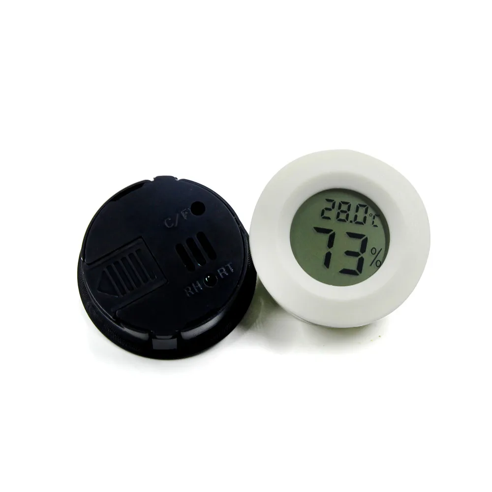 

Round Mini LCD Digital Thermometer Hygrometer Refrigerator Freezer Tester Indoor Convenient Temperature Sensor Hygrometer
