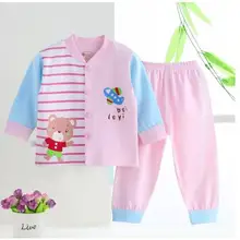 Детские длинные рукава теплый хлопковый костюм