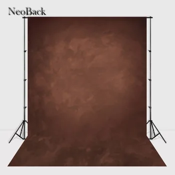 

NeoBack 5x7ft Vinyl Cloth Brown Abstract Old Master Photo Backgrounds Printed Professional Portrait Photographic Backdrops B1359
