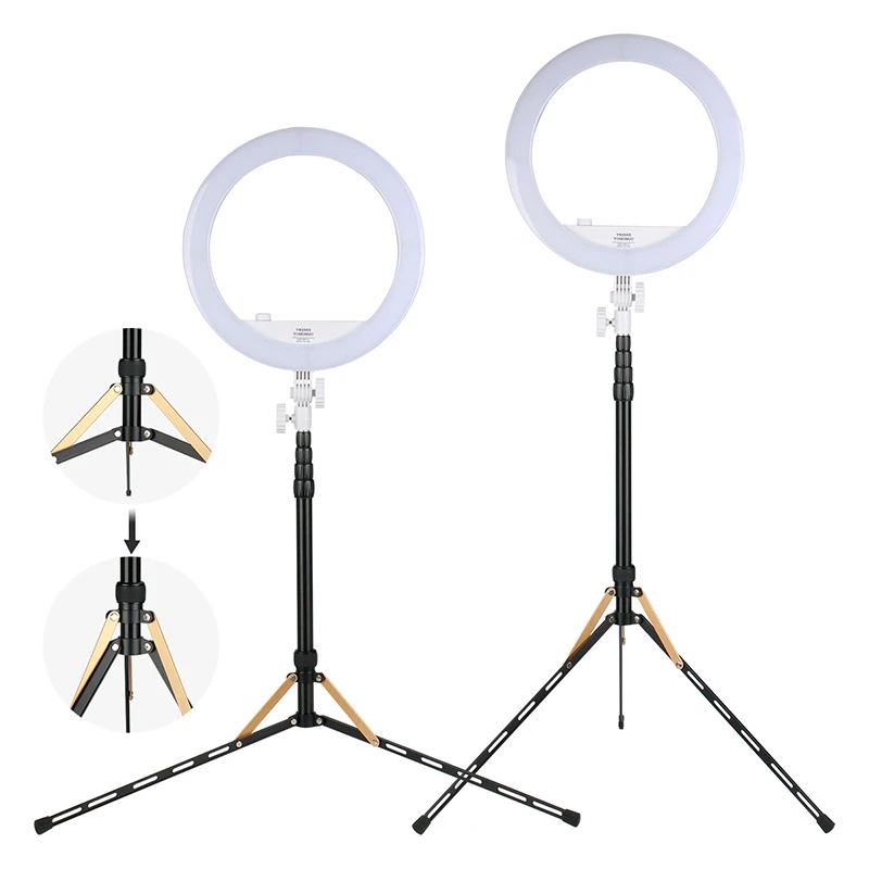 Portable 2.1M Extendable Tripod for LED Ring Light Softbox Foldable LED Video Light Stand Tripod Mo