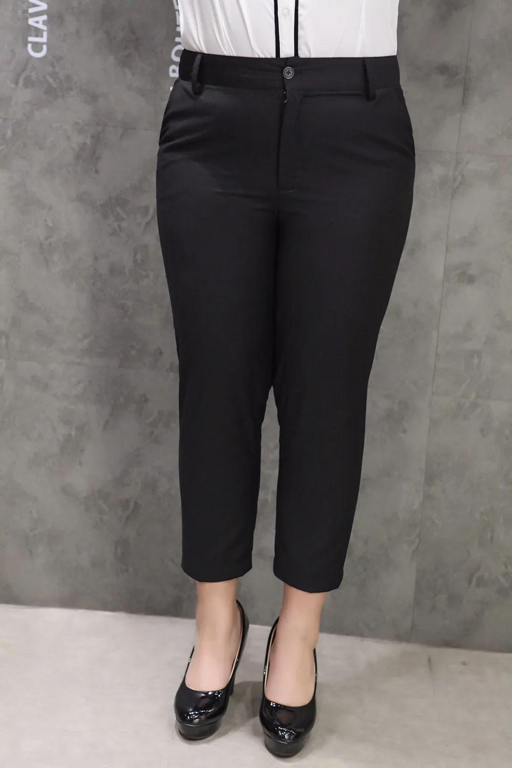 Женские прямые брюки до щиколотки большие размеры 4XL 5XL 6XL|female pants|plus size women pantswomen