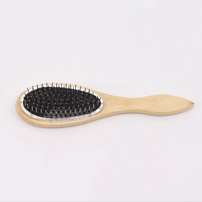 

1 Pc Plastic Wood Steel Tooth Comb Wig Hair Brush Anti-Static For Mannequin Head Top Quality Combs Hairdressing Tool