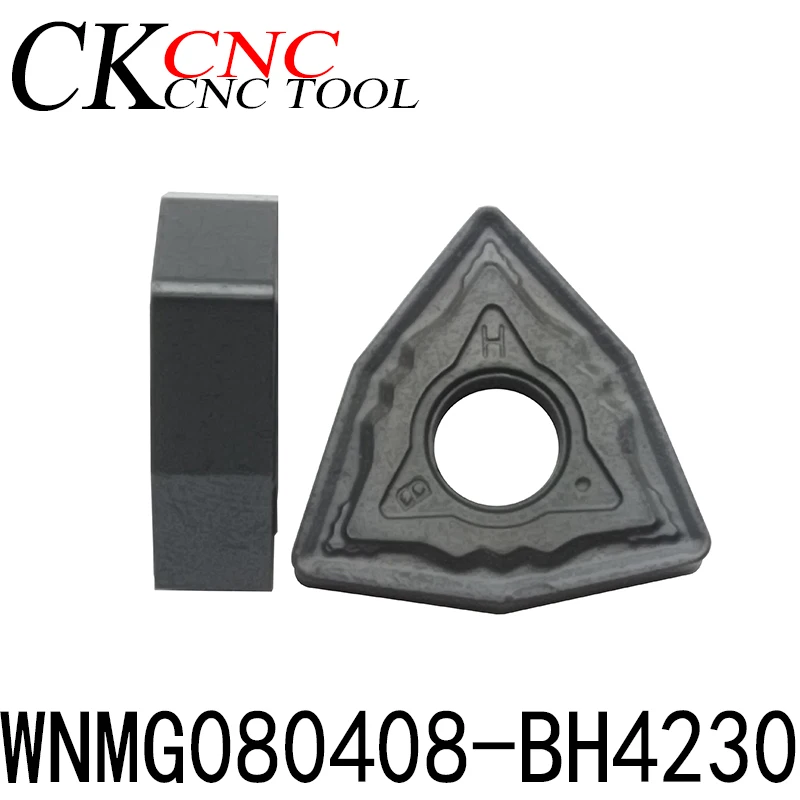 

10pcs WNMG080408-BH4230 cnc lathe tools CNC blade External Turning Tools Carbide insert