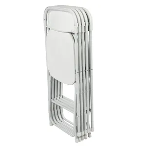 5pcs Portable Plastic Folding Chairs White Dining Room Furniture Dropshipping 5pcs Portable Plastic Folding Chairs White Dining Room Furniture Dropshipping