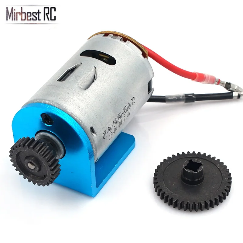 Motor Amount+540 Motor Electric Engine Metal Gear 27T Reduction gear 42T Rc Car Upgrade Parts 1/18 Wltoys A959 A969 A979 K929