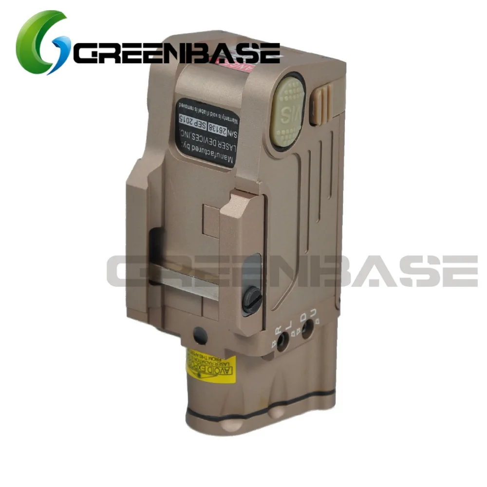 Greenbase CNC алюминиевый SBAL-PL охотничий фонарик красный лазер и светодиодный фонарь для оружия постоянный мгновенный стробоскоп фонарик для пистолета