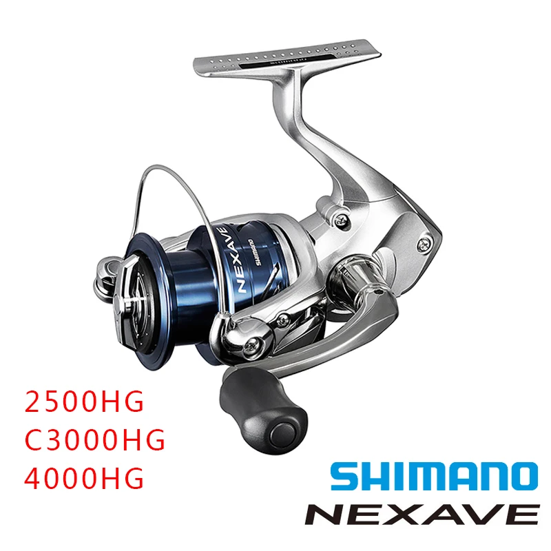 Shimano Fishing Reel Nexave 2500hg C3000hg 4000hg Spinning Wheel 4bb Orignal Reel Made In Malaysia Fishing Reels Aliexpress