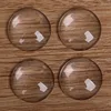 3D Round 10-50pcs/lot 8/10/12/14/16/18/20/25/30mm Transparent Clear Glass Cabochon Beads for Necklaces Earrings Jewelry Making ► Photo 3/6
