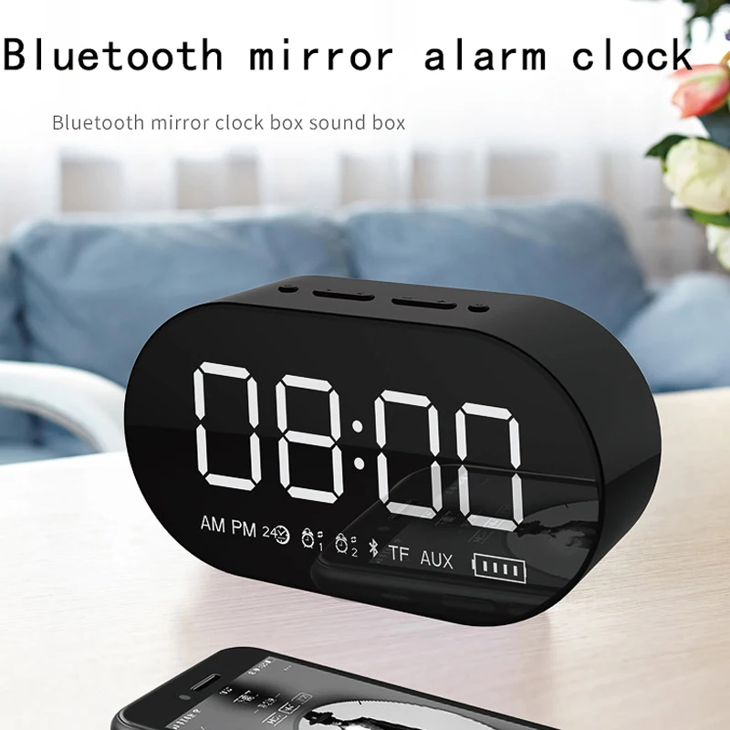 Alto-falantes-sem-fio-Bluetooth-Espelho-com-Display-de-Alarme-Rel-gio-Digital-LEVOU-Despertador-Suppport (2)