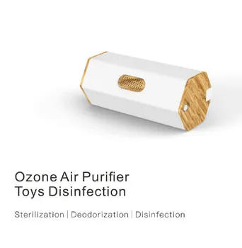 

Mini Air Purifier Cleaner Ozone Generator Deodorization Sterilization mobile battery with a USB cable Purifier high quality #BA