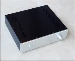 Высокая Мощность Air cooling тепла все Алюминий шасси bz3609 Усилители домашние корпус предварительно Усилители домашние случай DIY Box
