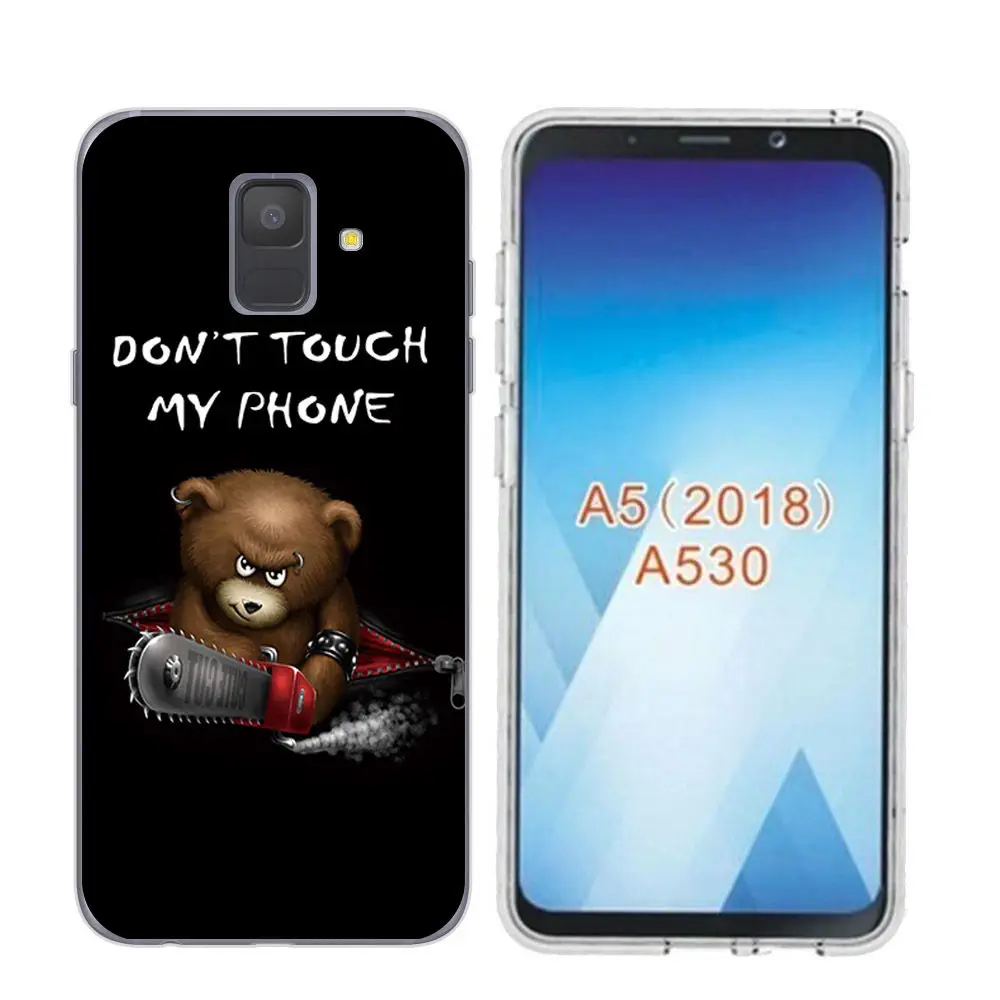 Arvin Clear Soft TPU Case FOR Samsung A5 Paniting Case FOR Samsung A3 A7 A8 Fashion Back Protective Phone Cover FOR A6 Plus 2018 (8)