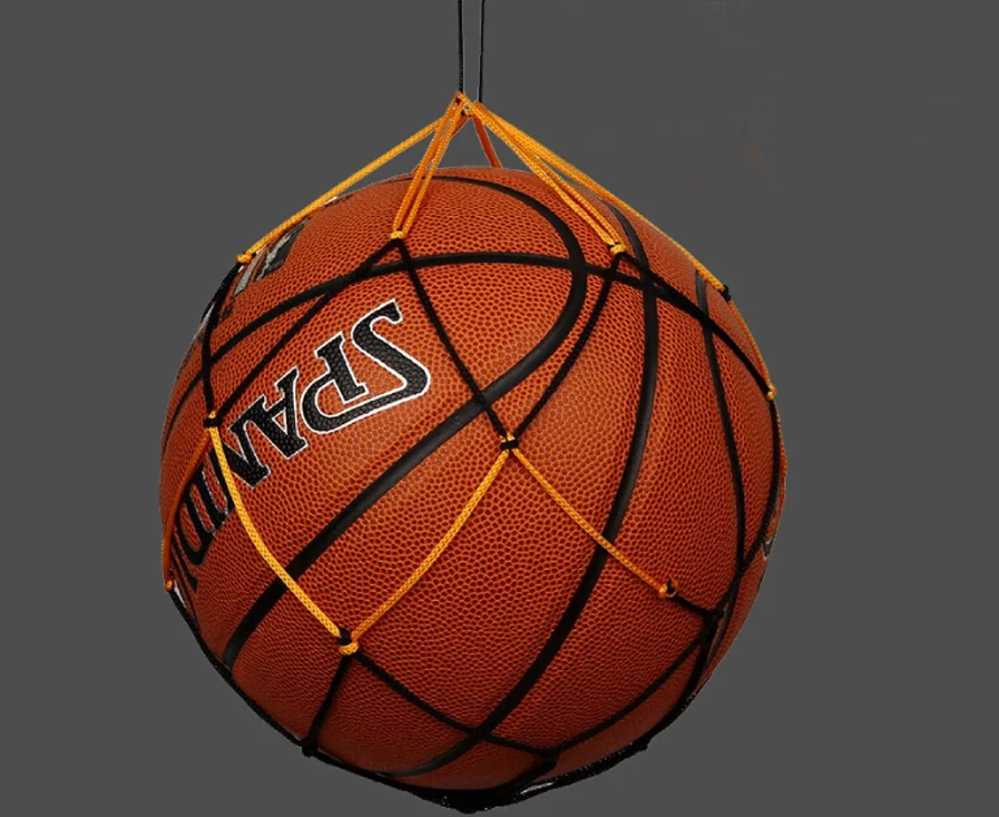 

Nylon Net Bag Ball Carry Mesh Volleyball Basketball Football For soccer ball, basketball, volleyball, football, or any balls