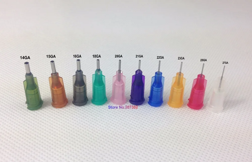

50PCS/LOT 1/4-inch Fluid Precision Blunt Needle Dispense Tips