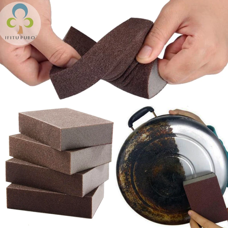 

5Pcs/lot Magic High Quality Magic Sponge Kitchen In Addition Rust Cleaning Sponge Home Bathroom Cleaning Supplies GYH