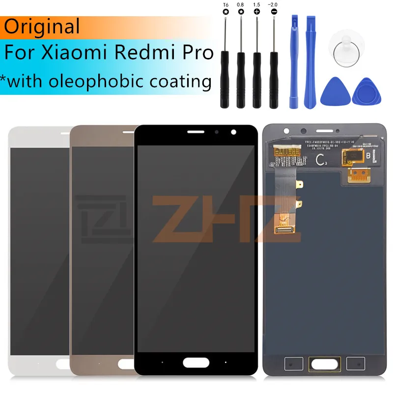 

Amoled For Xiaomi Redmi Pro Lcd Display 10 Touch screen Glass lcd Digitizer pantalla Assembly Screen Replacement repair Parts