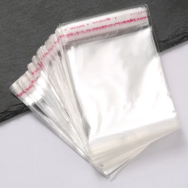 

13x15.5cm Transparent Plastic Self-adhesive Bags For Birthday Wedding Party Cookie Gift Candy bags OPP Poly Packing Bags 200pcs