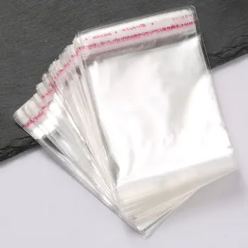 

13x15.5cm Transparent Plastic Self-adhesive Bags For Birthday Wedding Party Cookie Gift Candy bags OPP Poly Packing Bags 200pcs