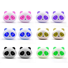 Универсальный Panda автомобильный парфюм 6 цветов авто однотонные освежители воздуха 2 шт. автомобильный Стайлинг кондиционер вентиляционное отверстие аромат