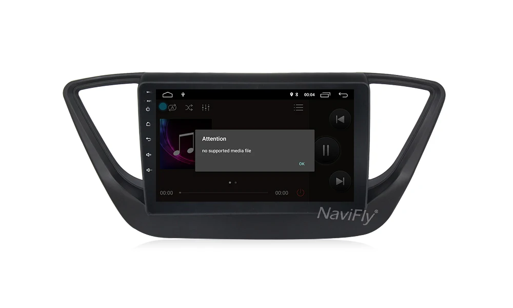 Excellent NaviFly Car Radio Multimedia no 2 din android Video Player Navigation GPS For Solaris 1 2 Hyundai Accent Verna Sedan 32