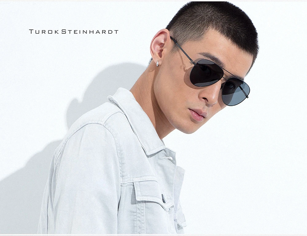 Original Xiaomi Mijia Turok Steinhardt TS Brand Polarized Stainless Sun Mirror Lenses Glasses UV400 for Outdoor Travel Man Woman