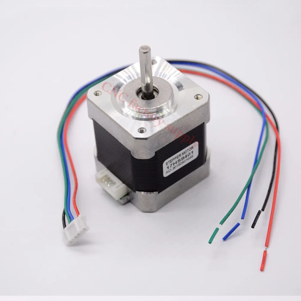 

Free shipping 3 PCS 4-lead Nema 17 Stepper Motor 42 motor 17HS8401 1.8A CE CNC Laser and 3D printer