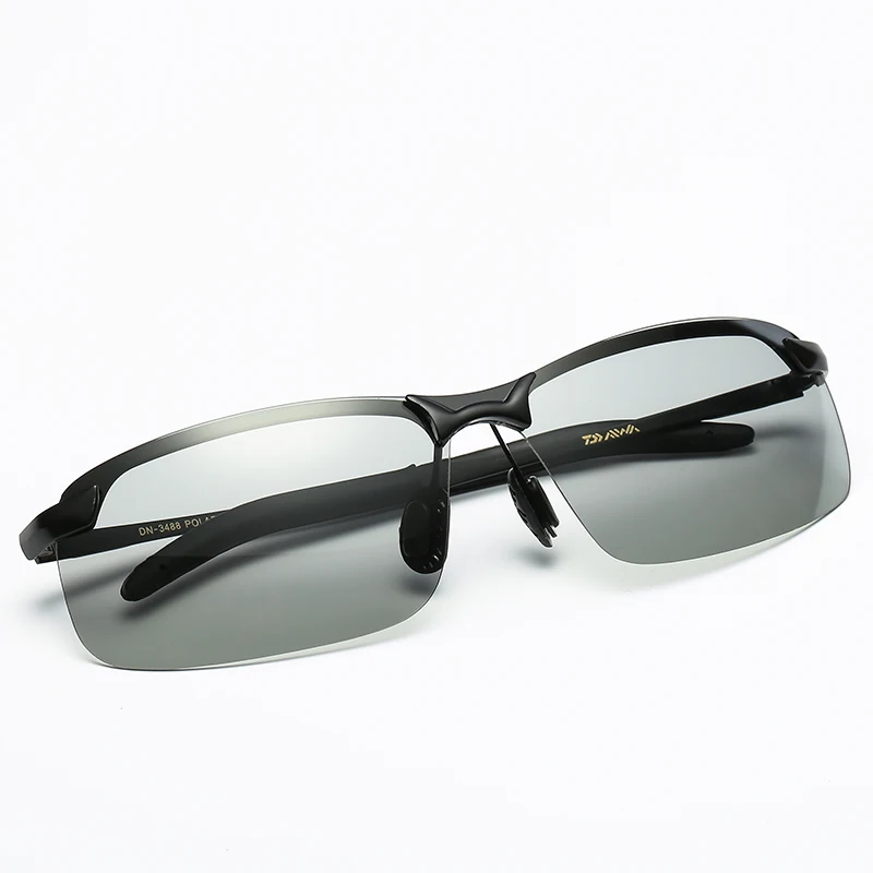 Daiwa бренд сплав открытая спортивная рыбалка солнцезащитные очки для мужчин Велоспорт скалолазание HD аксессуары: солнцезащитные очки смола объектив поляризационные