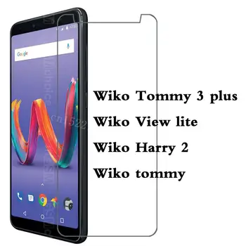 Перейти на Алиэкспресс и купить Ультратонкое закаленное стекло для Wiko tommy View lite Harry 2 Tommy 3 plus, защитная пленка для экрана, чехол для телефона Q