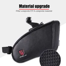 WHEEL UP Reflective Bicycle Saddle Bike Rear Bag Waterproof MTB Mountain Road Shockproof cycling Seatpost Storage Package bags