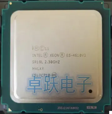 Оригинальный процессор Intel Xeon E5 4610V2 2 3 ГГц 8 ядер 16 Мб SmartCache 4610 V2 FCLGA2011 95 Вт