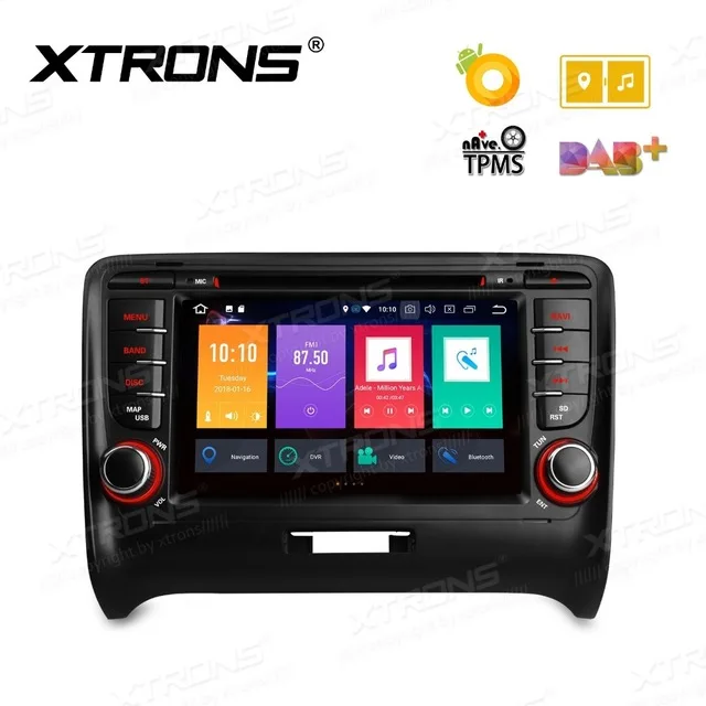 Android 8 0 Восьмиядерный 7 ''Радио Стерео GPS DVR OBD Автомобильный DVD-плеер для Audi TT MK2