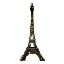 1 шт. Бронзовая статуэтка в виде Парижской башни, статуэтка, винтажная модель, украшение для дома, украшение для дома, орнаменты подарки ко дню рождения