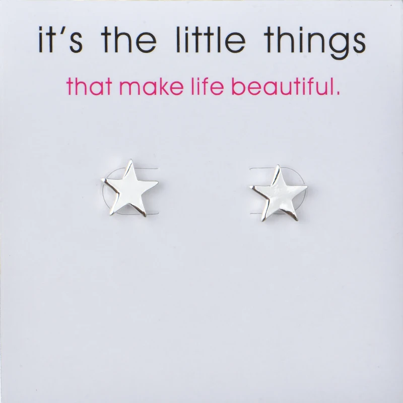 

Fashion Jewelry It's The Little Things Star Stud Earrings For Women Brincos