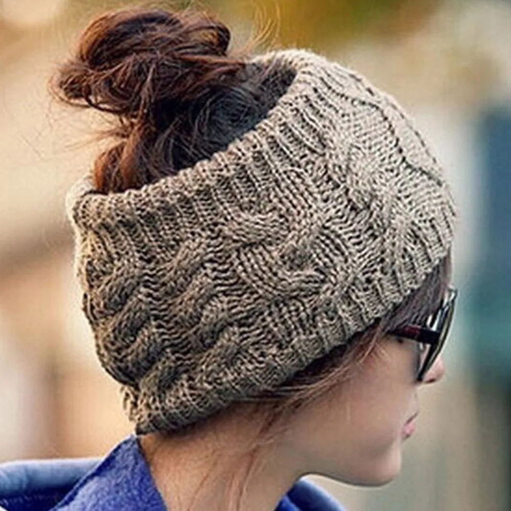 

Women Knitted Headband Winter Warmer Head Wrap Hairband for Ladies acrylic Crochet Fashion Hair Band head wrap Accessories hot