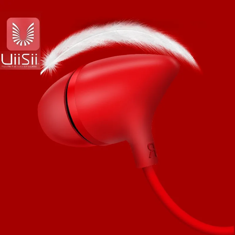 Новые наушники вкладыши с микрофоном UiiSii C100 портативные для iPhone /Xiaomi /Samsung MP3 плеер