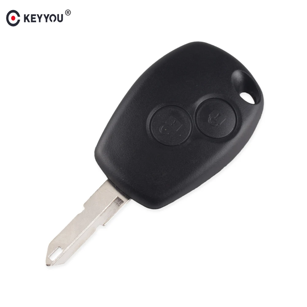Новинка запасной чехол KEYYOU с 2 кнопками для дистанционного ключа Renault Duster Logan Sandero